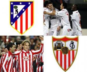 Puzzle Τελικό Copa del Rey 09-10,  Atlético de Madrid - Sevilla FC